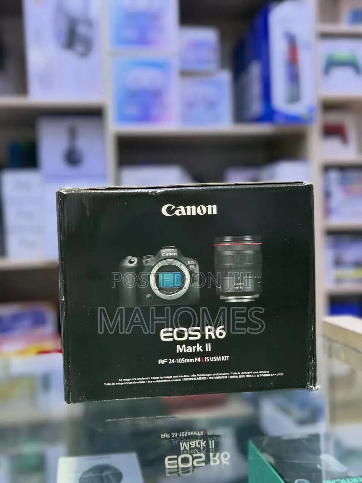Canon Eos R6 Mark Ii With Lens Rf 24-105mm Fe L Is Usm Kit