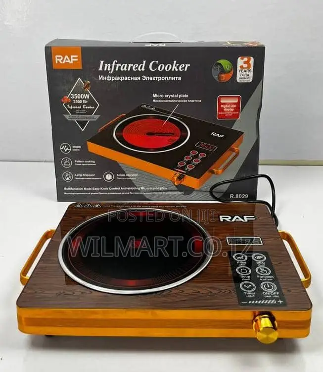 Raf Electric Single Infrared Cooker 3500w R.8029 - Bby65l