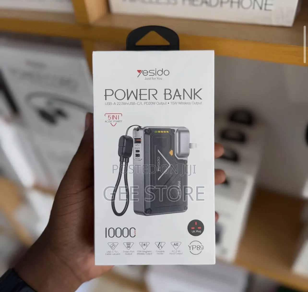 Yesido Yp89 10000mah Powerbank