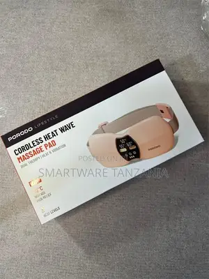 Porodo Heat Wave Cordless Massage Pad With 3 Heat Levels