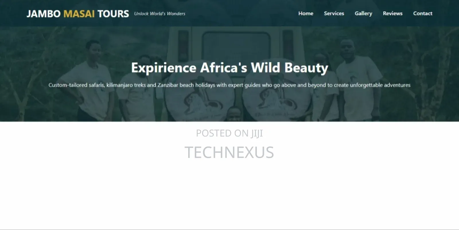 Get a Modern Business Website Today | Technexus