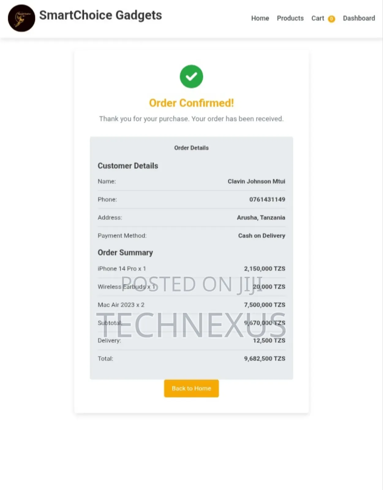 Get a Modern Business Website Today | Technexus