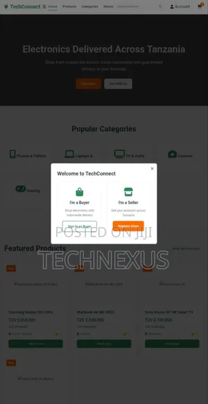 Get a Modern Business Website Today | Technexus