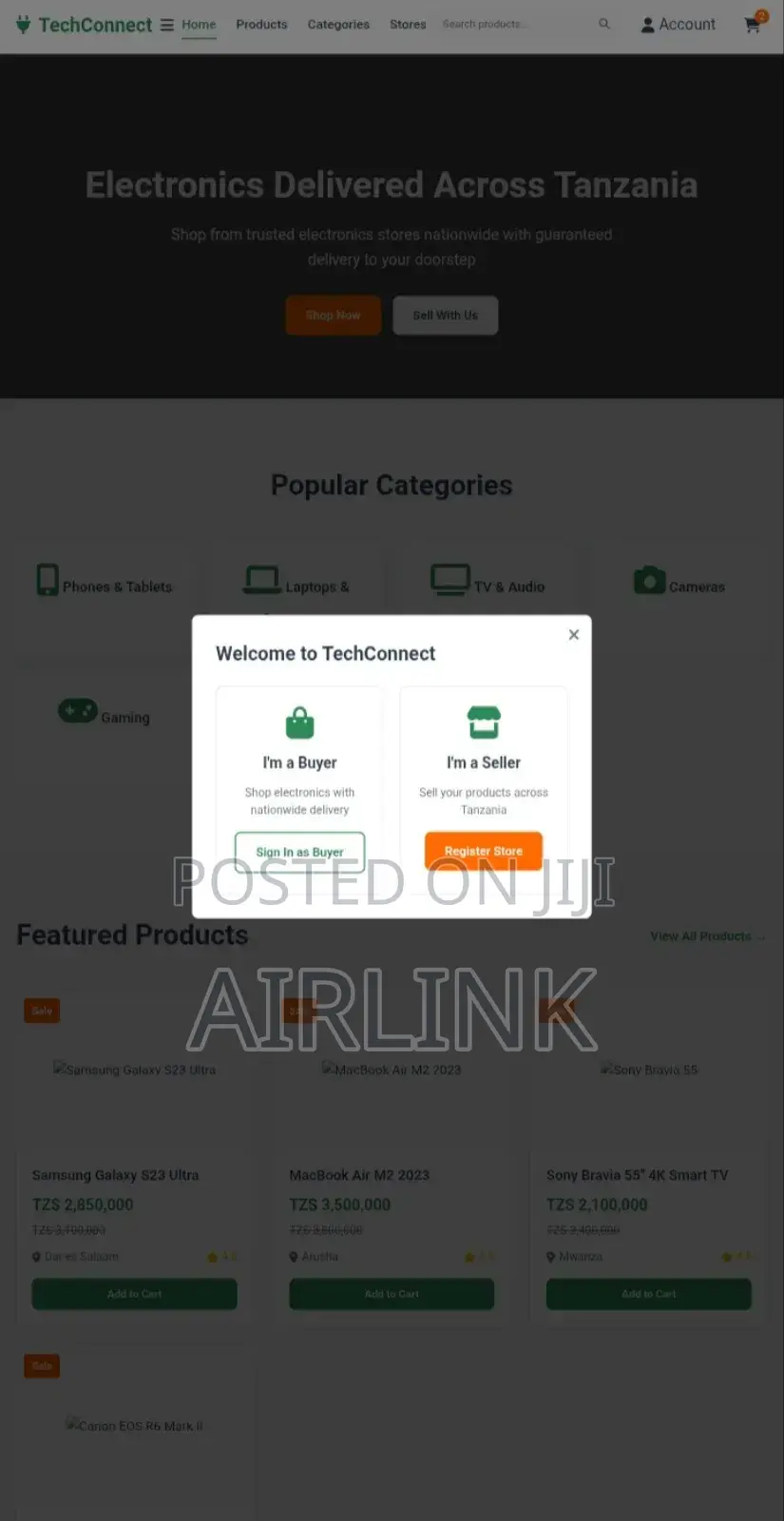 Get a Modern Business Website Today | Technexus