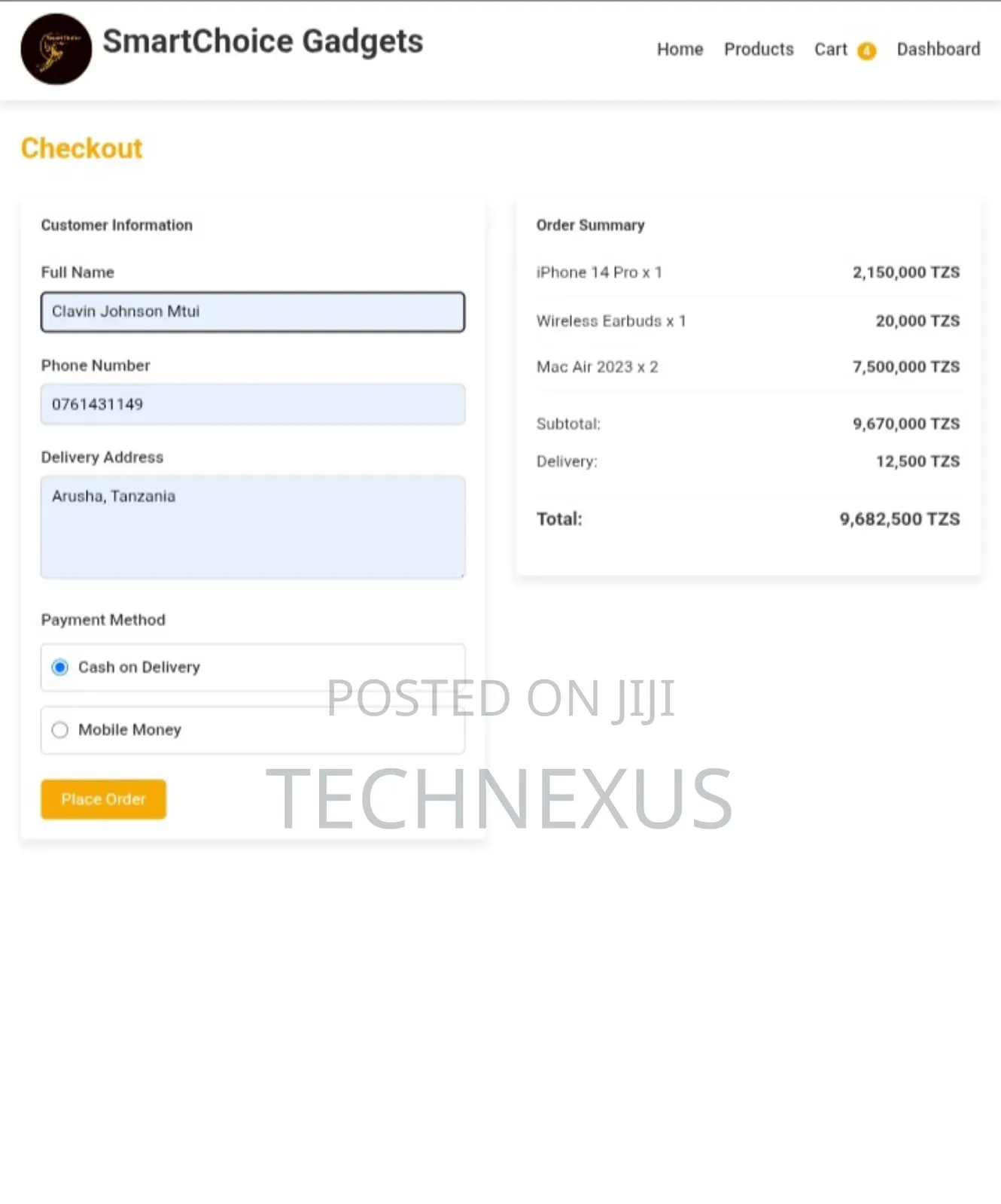 Get a Modern Business Website Today | Technexus