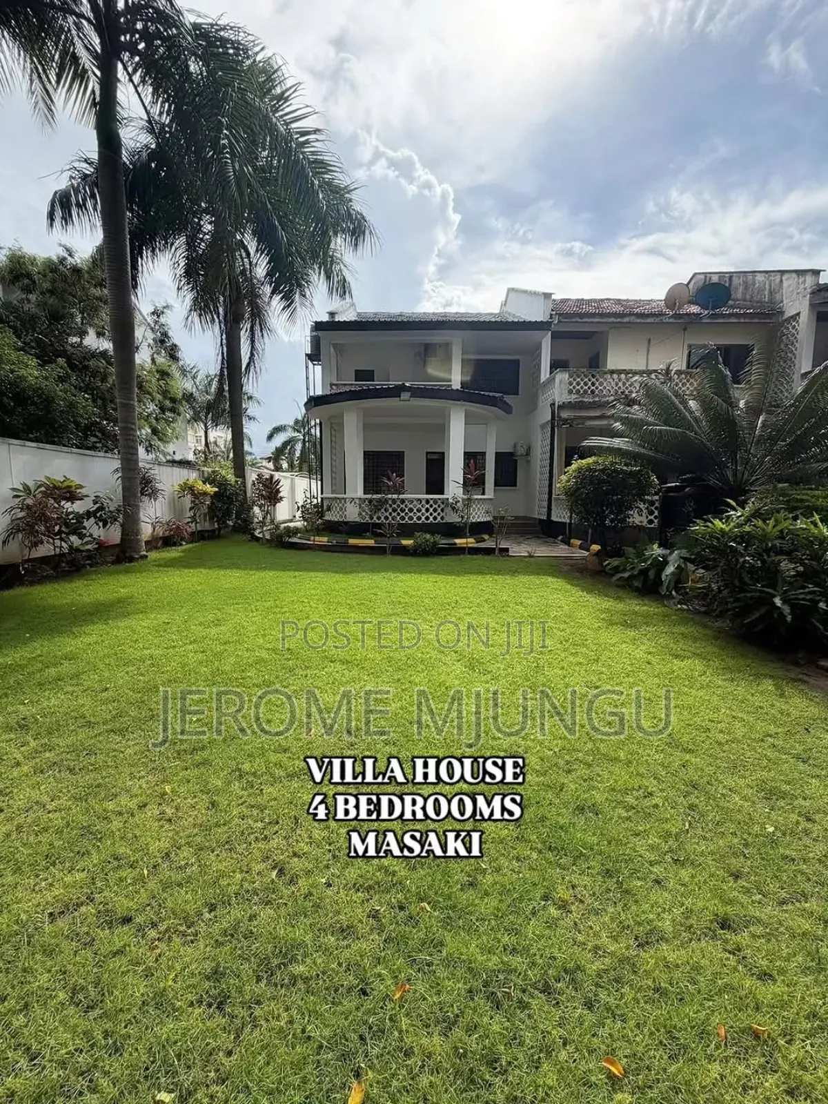 Furnished 4bdrm Villa in Masaki for rent