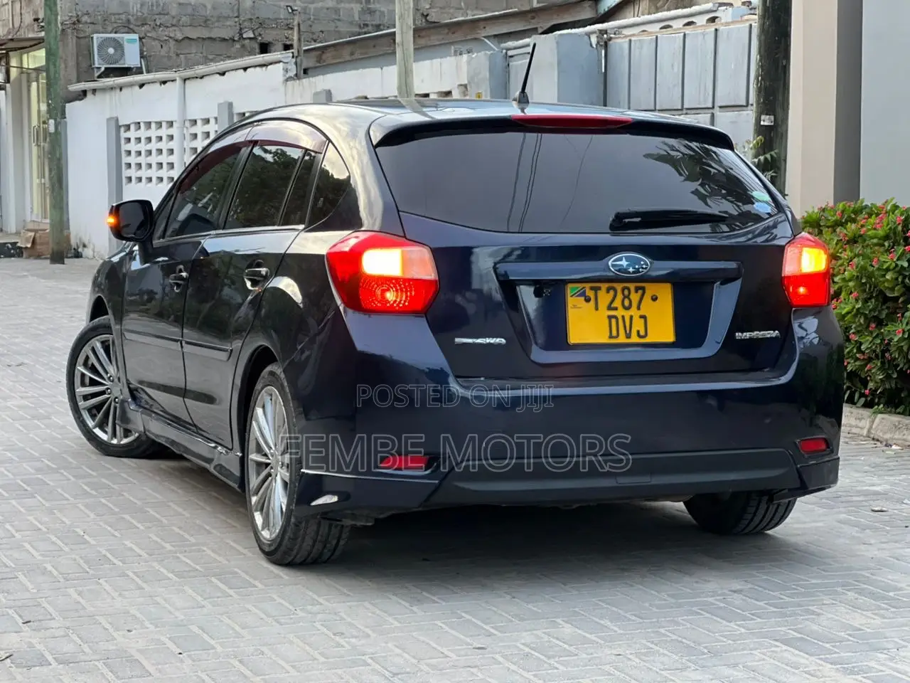 Subaru Impreza 2012 Blue