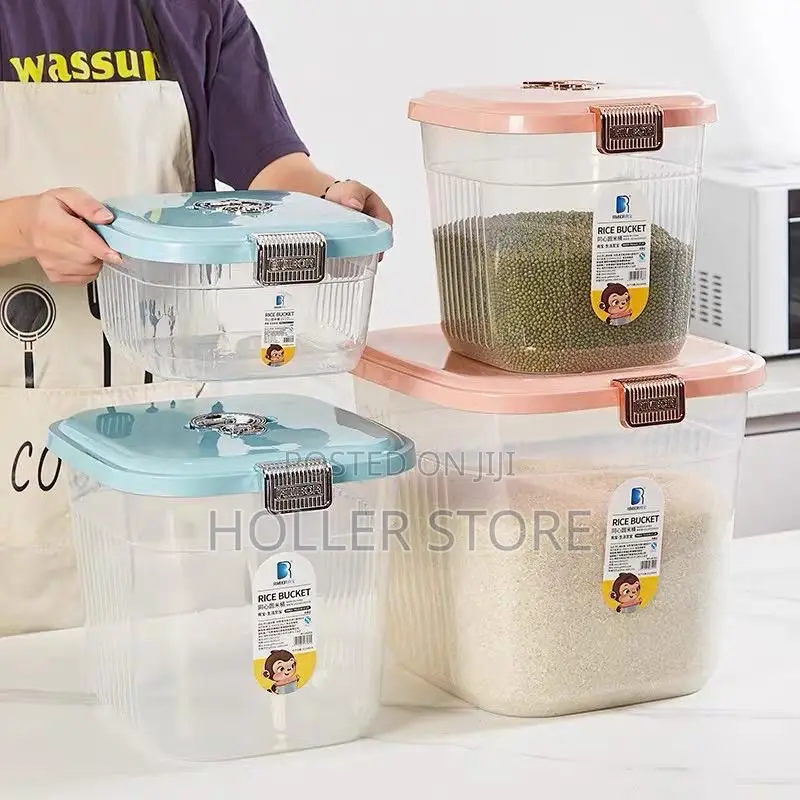 Food Storage Buckets ( 4 Pieces )