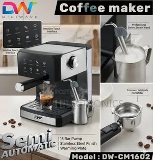 Digiwave Semi Automatic Coffee Maker