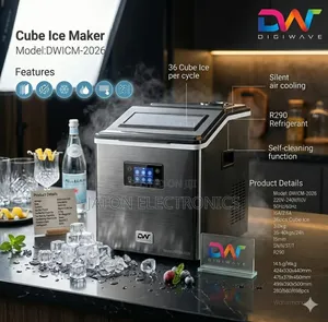 Digiwave Commercial Cube Ice Machine 35-40kg