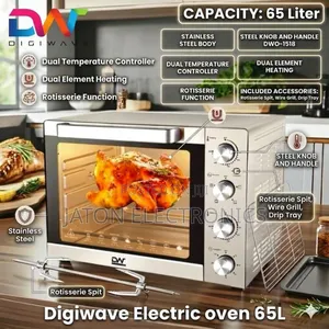 Digiwave Electric Oven 65l