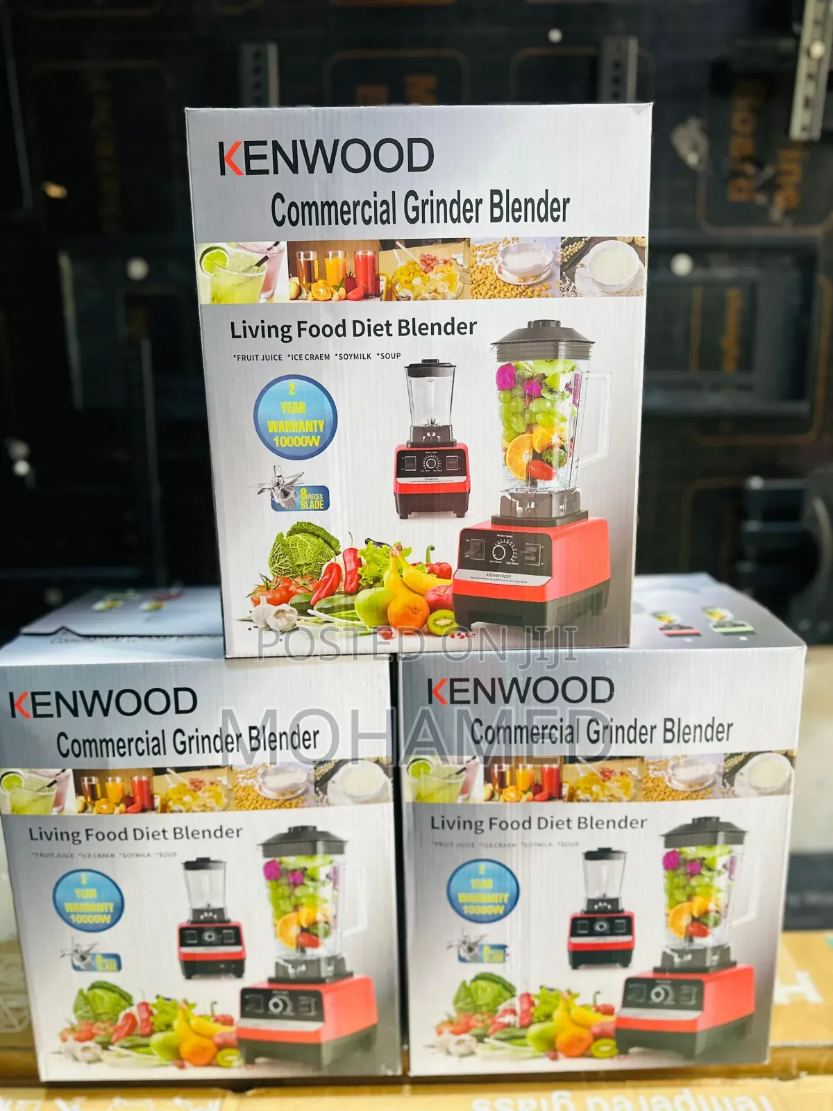  Kenwood Heavy Duty Blender 2.5l – Nguvu Kubwa Kwa Kazi Nzito!