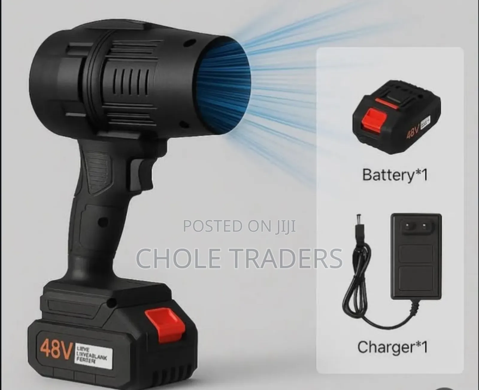 48v Rechargeable Violent Cordless Air Blower