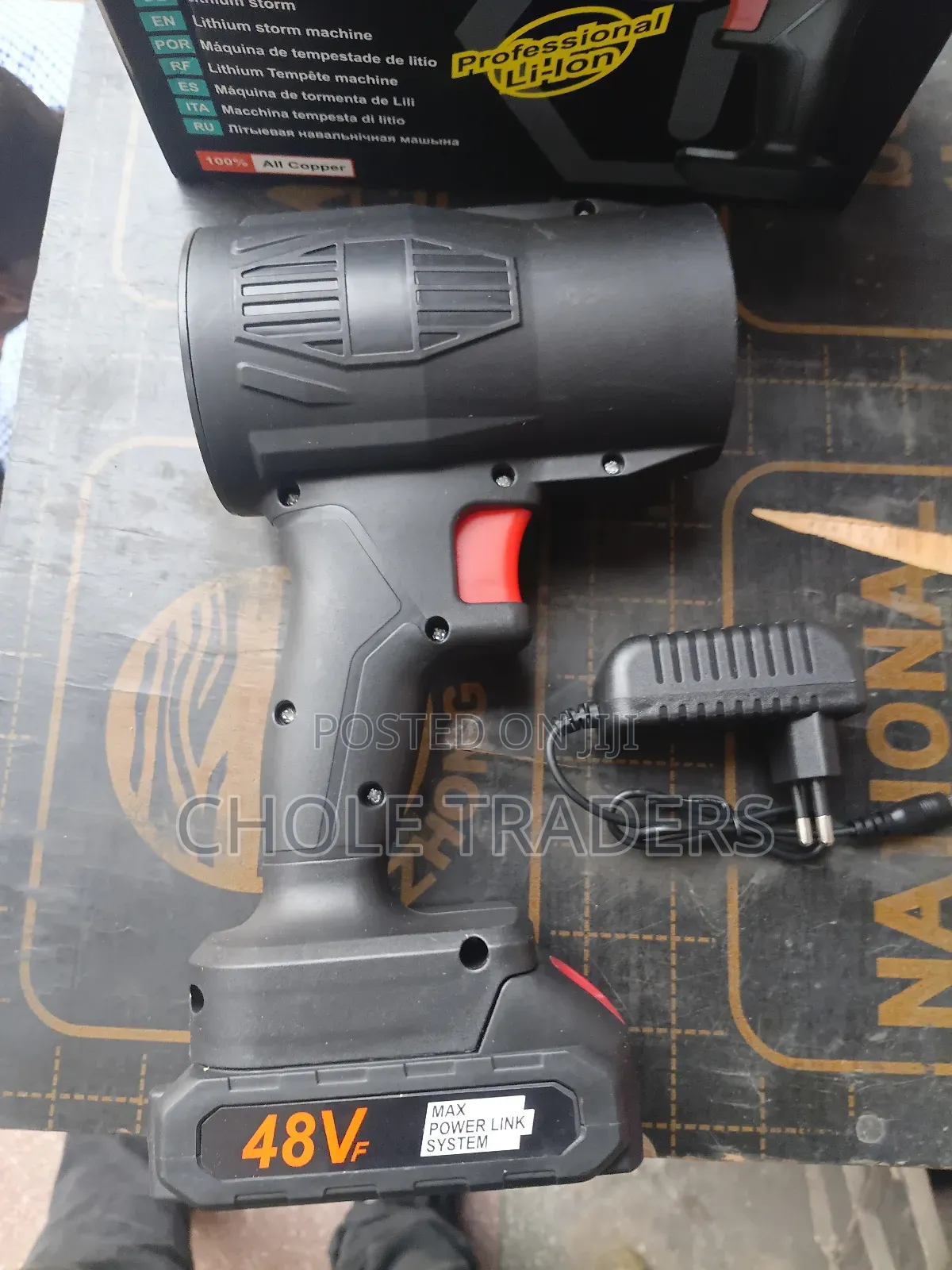 48v Rechargeable Violent Cordless Air Blower