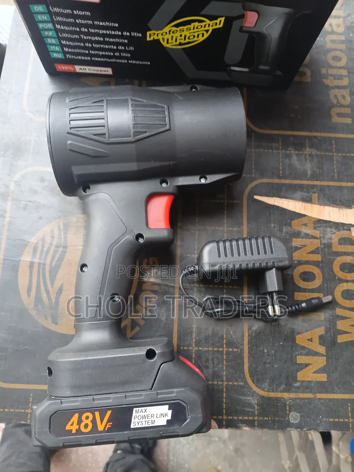 48v Rechargeable Violent Cordless Air Blower