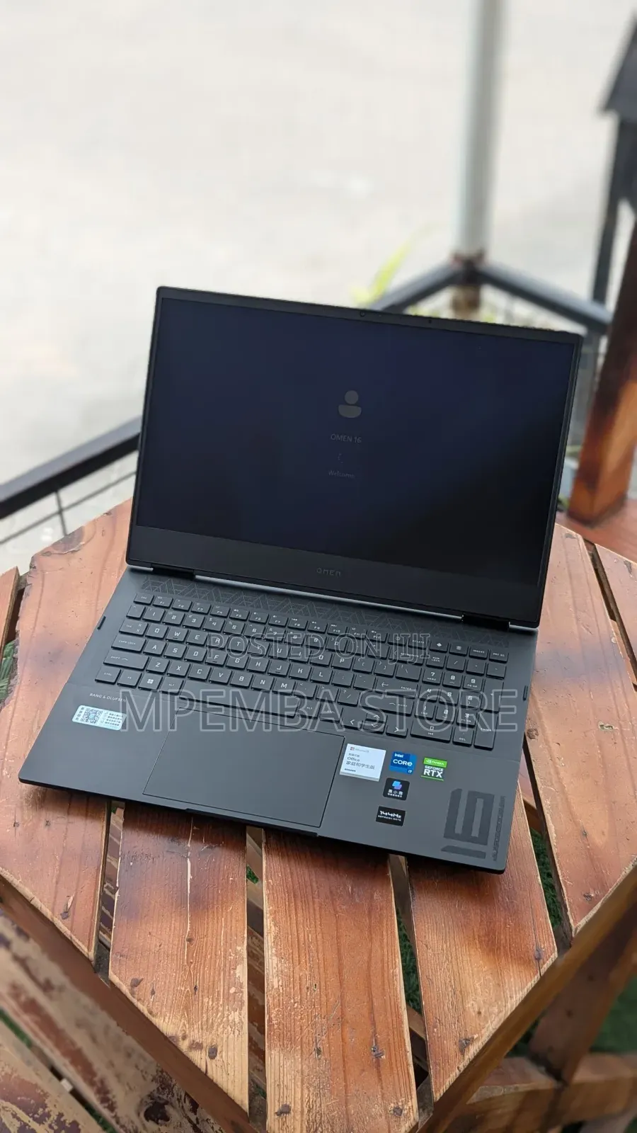 New Laptop HP Omen 16 16GB Intel Core i7 SSD 512GB