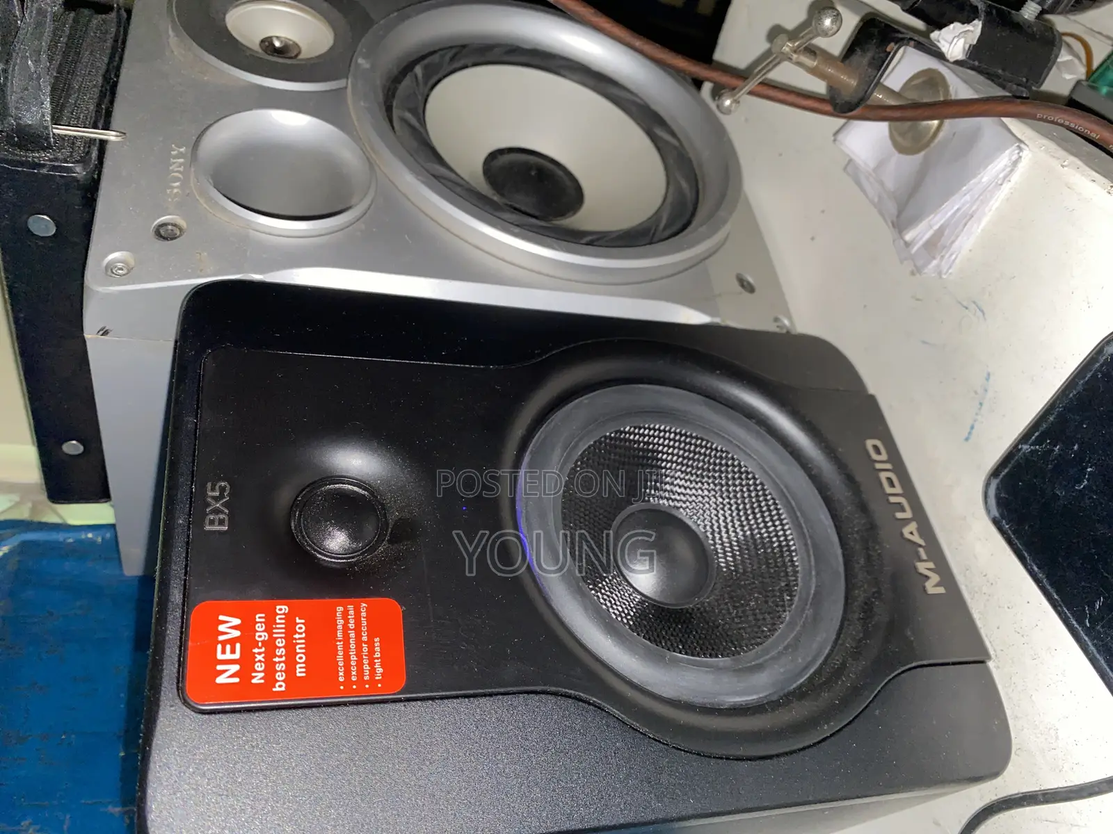M-Audio Monitor Speakers Sony Speakers