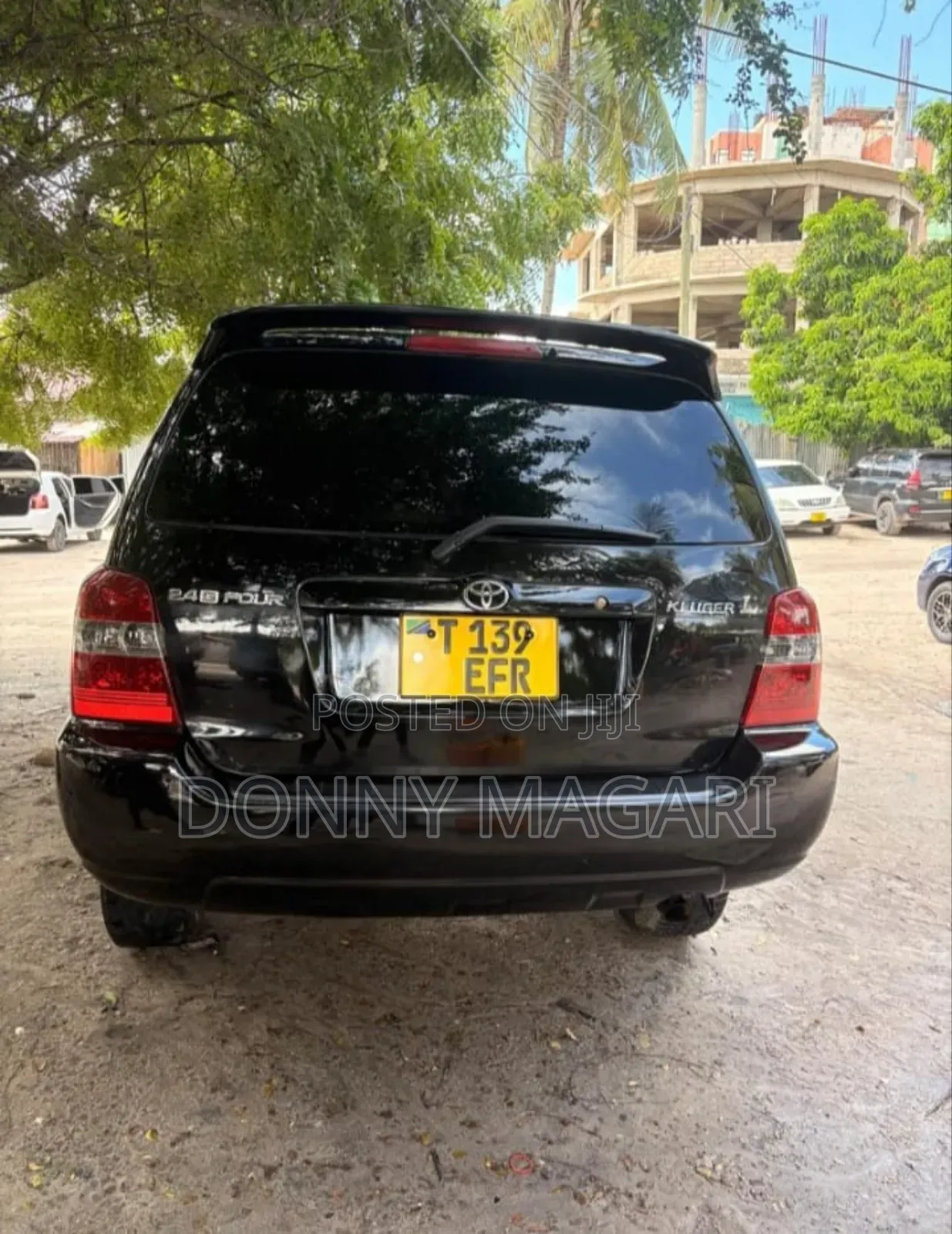 Toyota Kluger 2006 Black