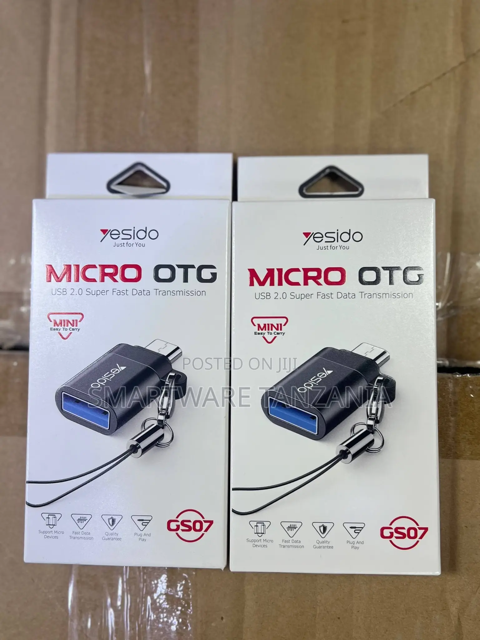 Yesido Gs07 Micro Usb Otg Adapter Usb 2.0 Fast Data