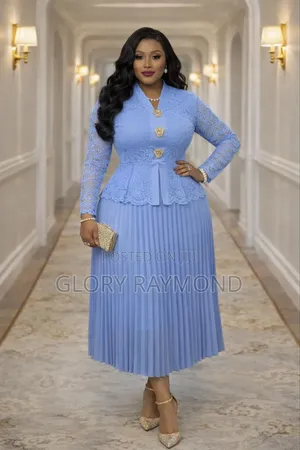 A Quality Lace Material Dress