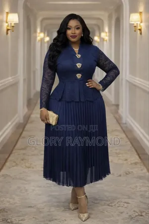 A Quality Lace Material Dress