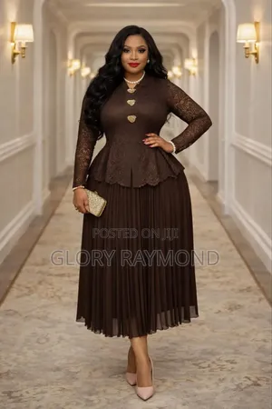 A Quality Lace Material Dress