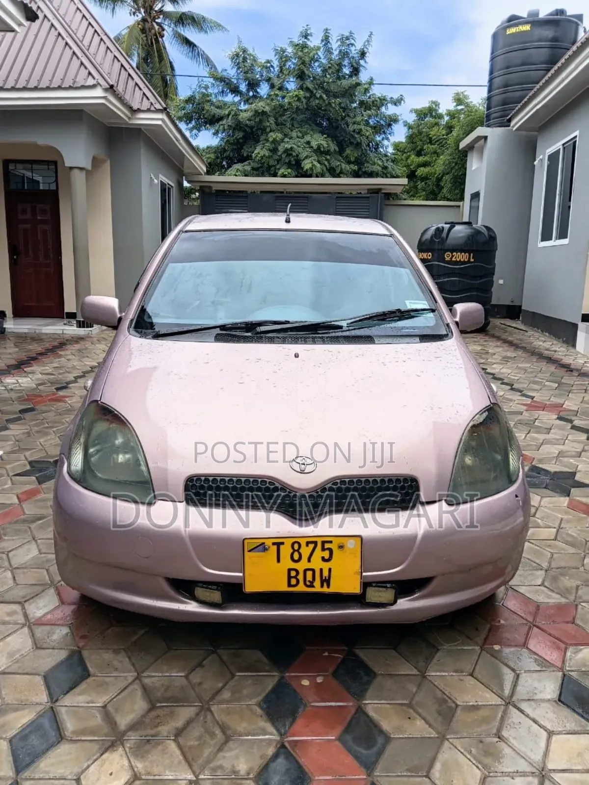 Toyota Vitz 2002 Pink
