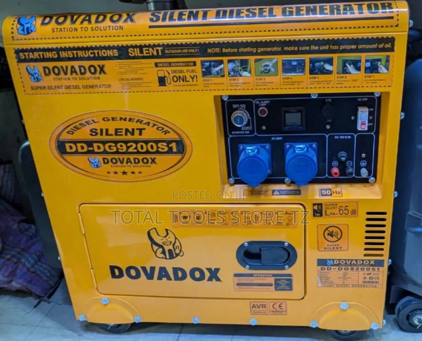 Dovadox Diesel Generator 9kva Single Phase
