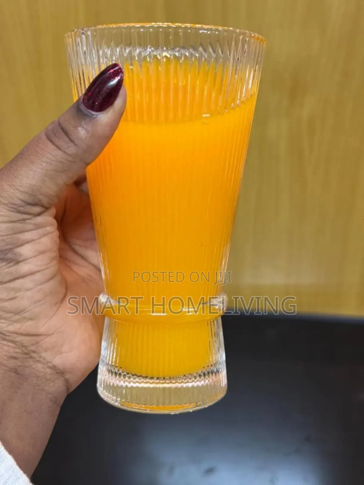 Ribbed Glass