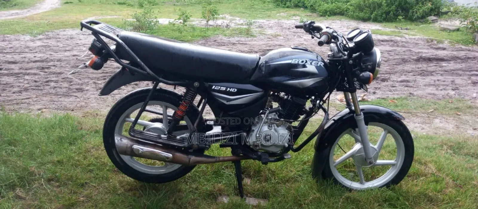 Bajaj Boxer 125 2025 Black