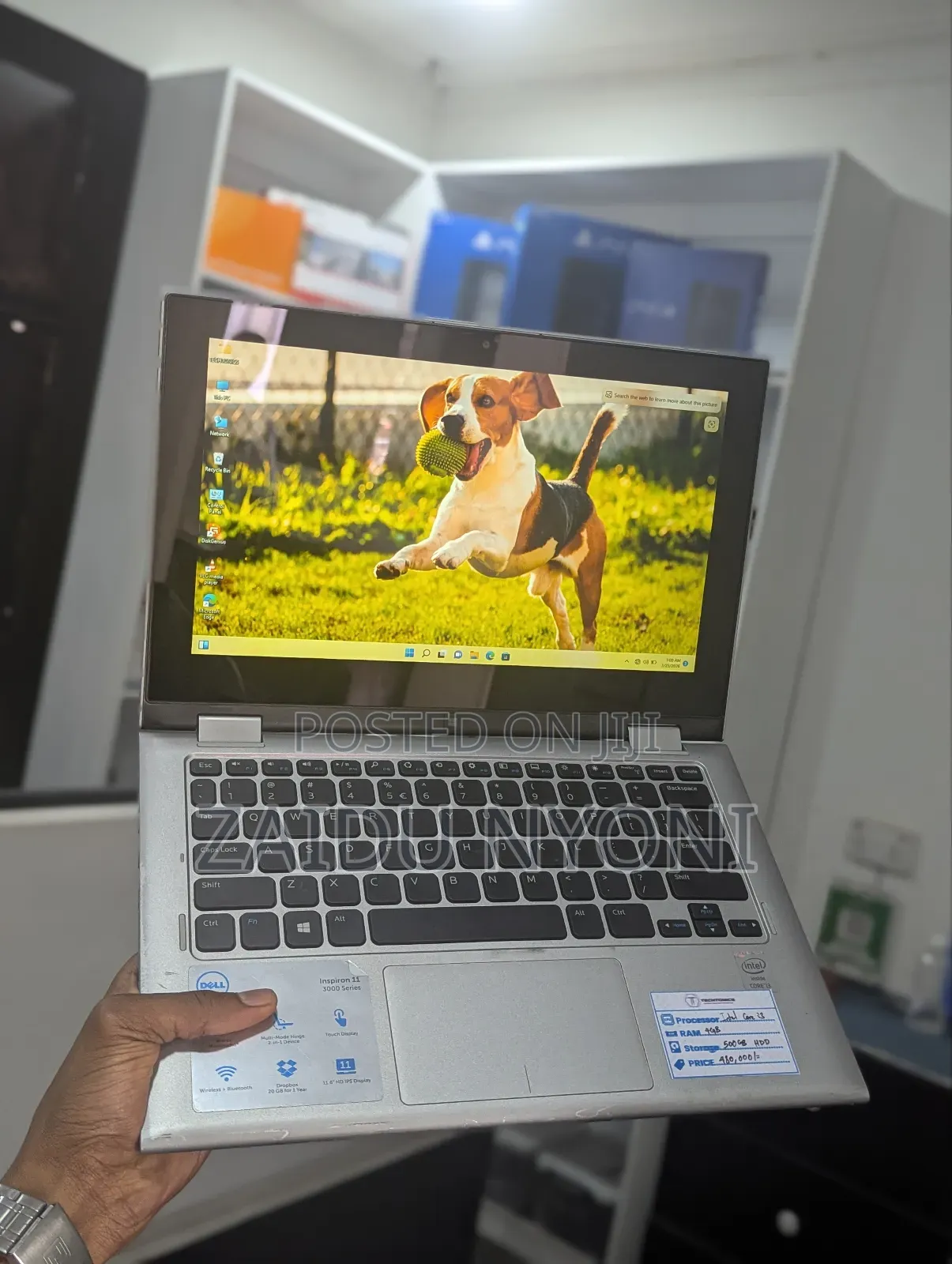 New Laptop Dell Inspiron 11 3179 4GB Intel Core i3 HDD 500GB