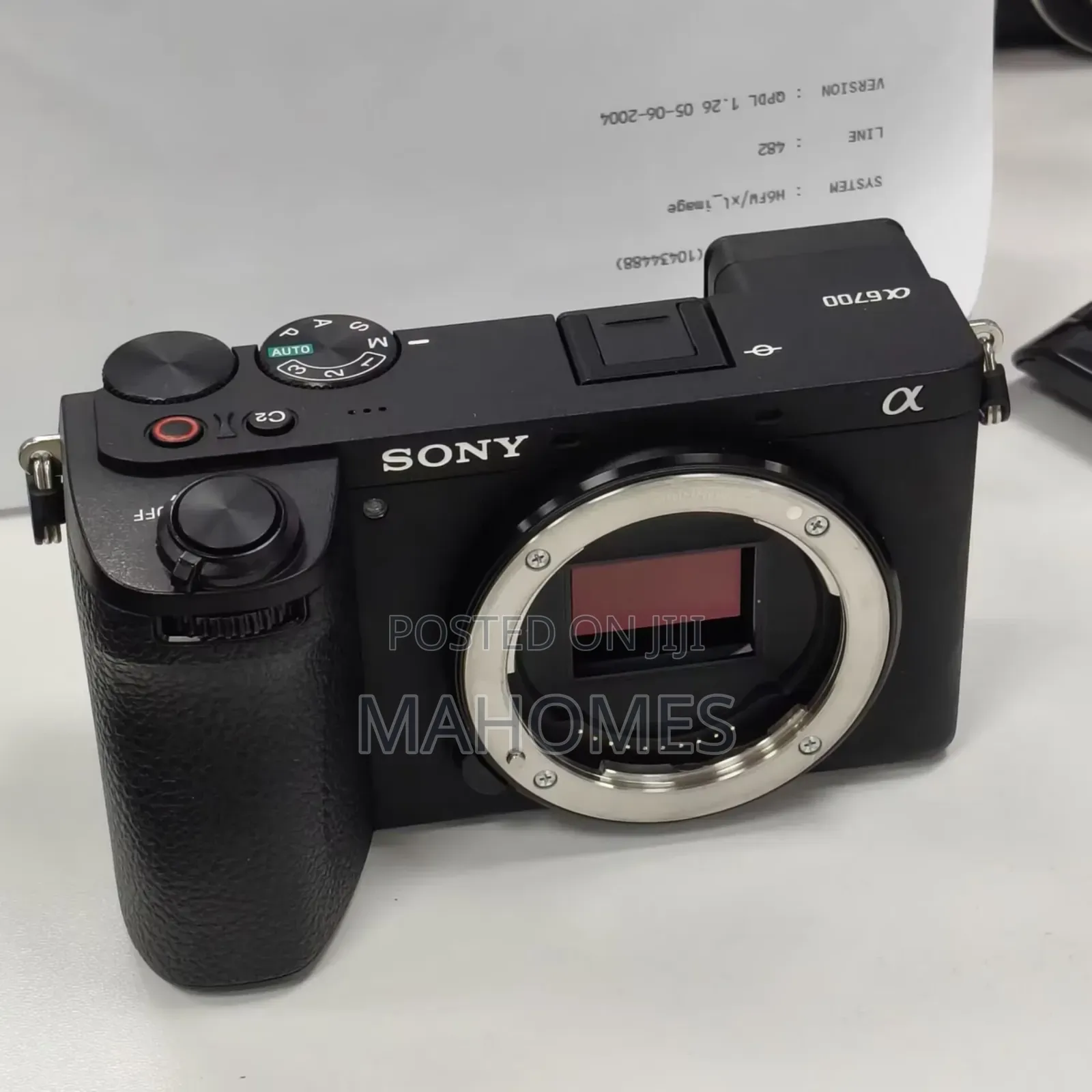 Sony Camera a 6700 Body