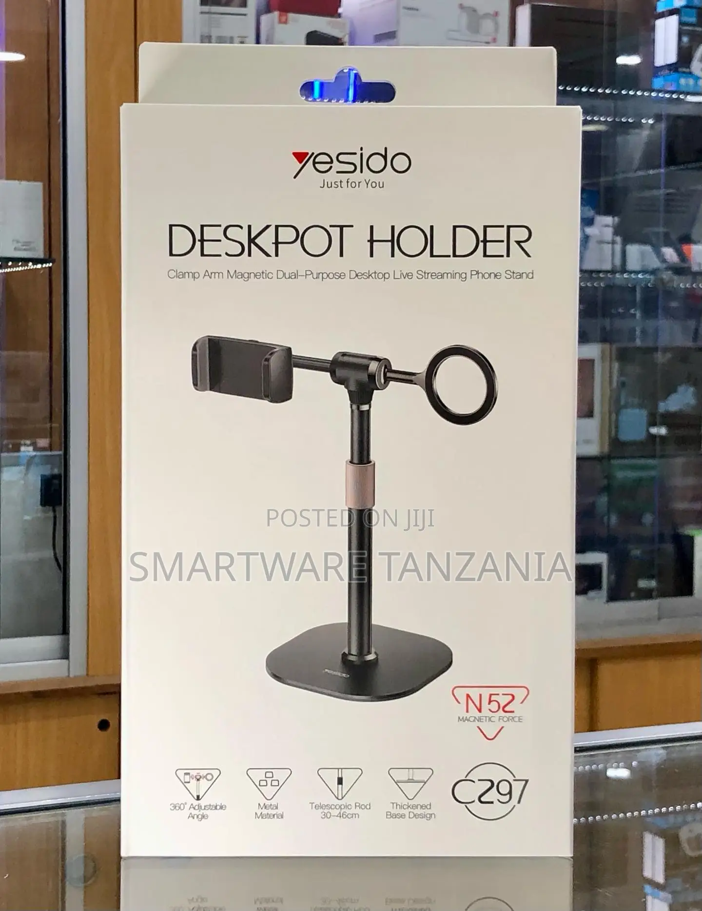 Yesido C297 N52 Magnetic Desktop Live Streaming Stand