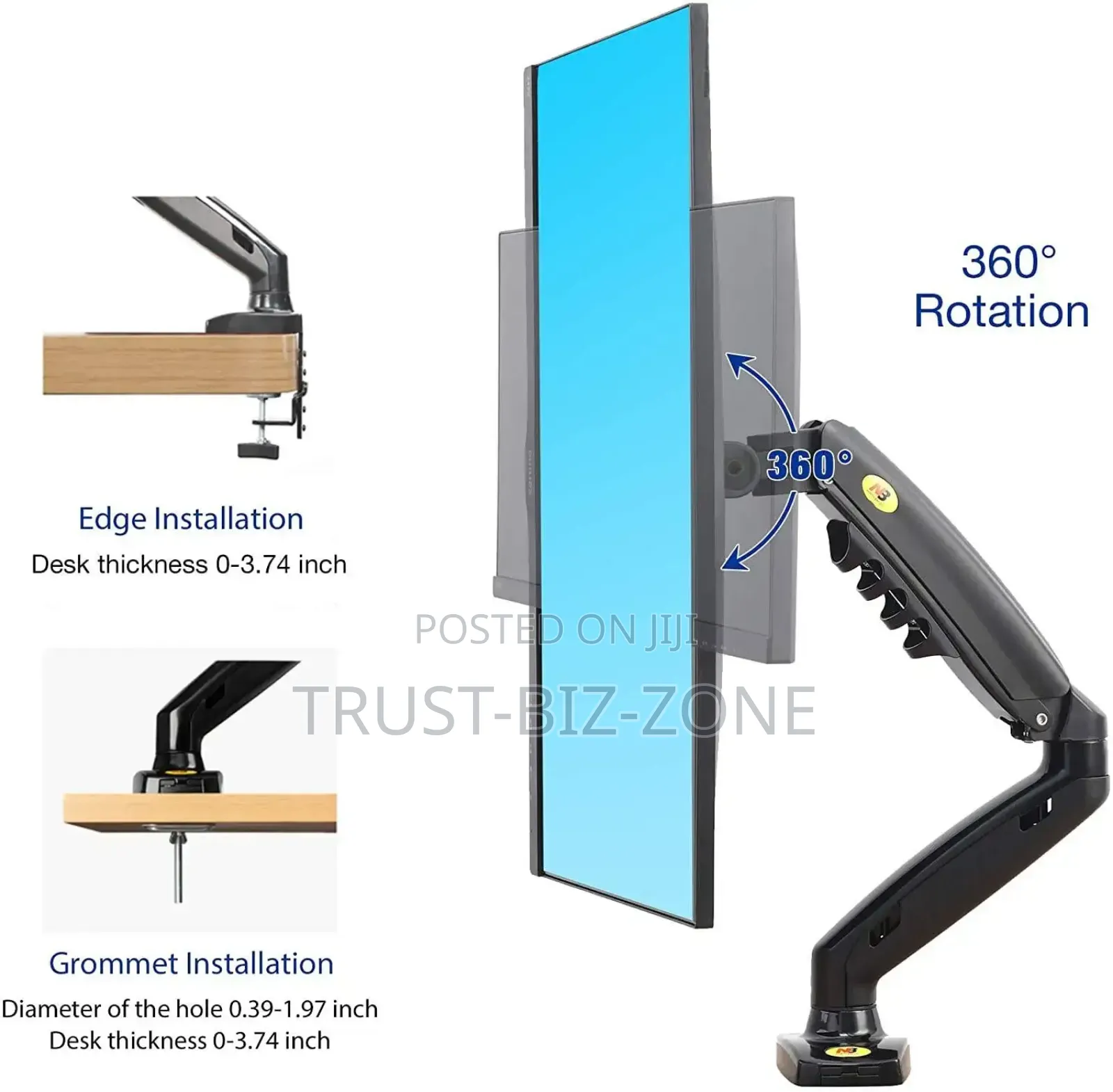 Flexble Monitor Stand 17_32inch 360