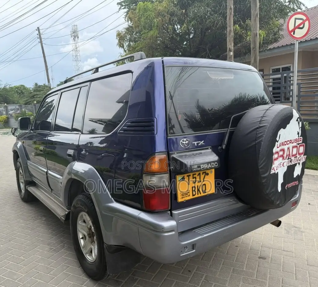 Toyota Land Cruiser Prado 1998 Blue