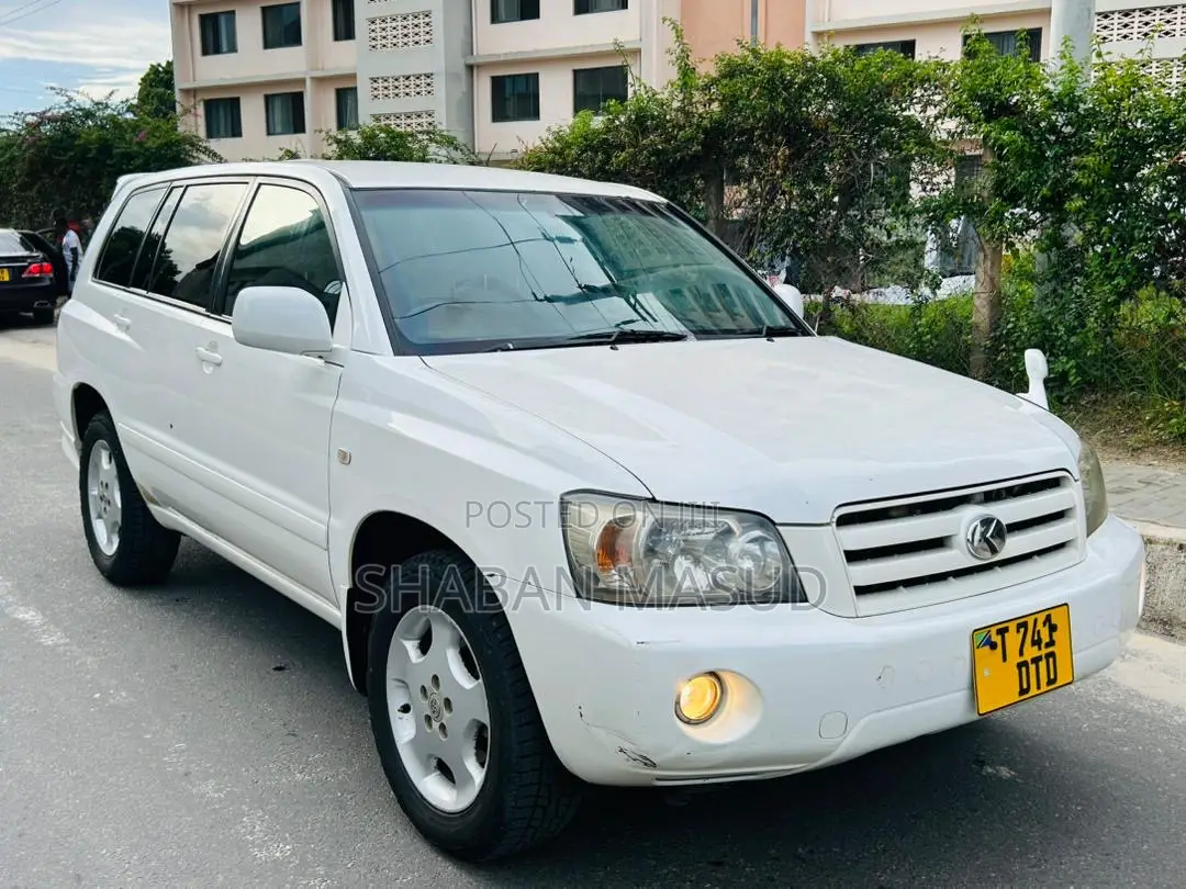 Toyota Kluger 2006 White