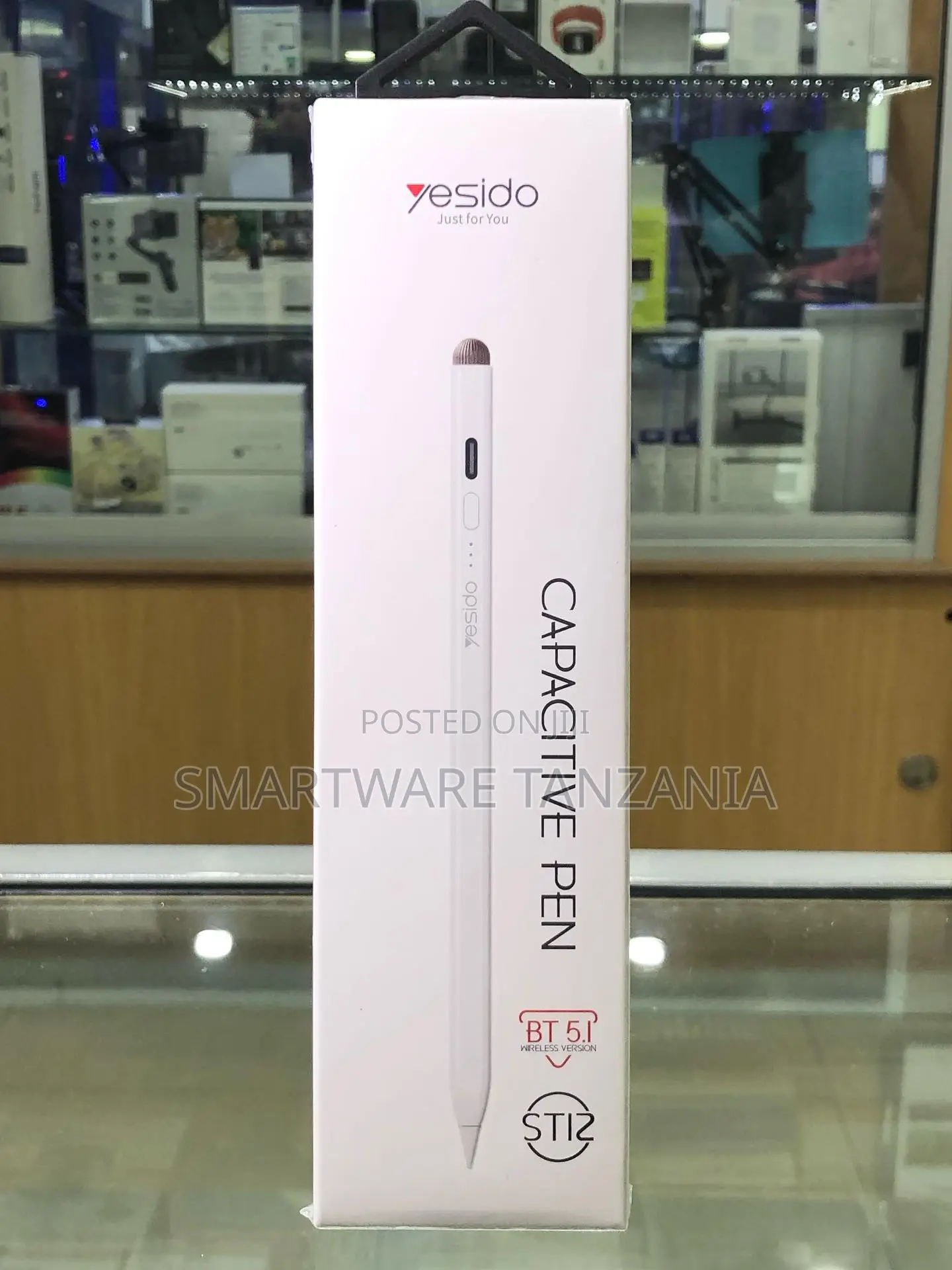 Yesido St12 Bt 5.1 Capacitive Stylus Pen for iPad Tablet