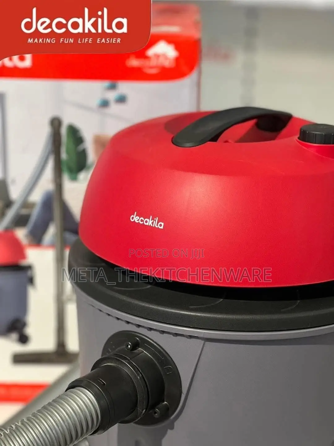 Decakila Vacuum Cleaner 15l (Wet Dry Garbage)1200w