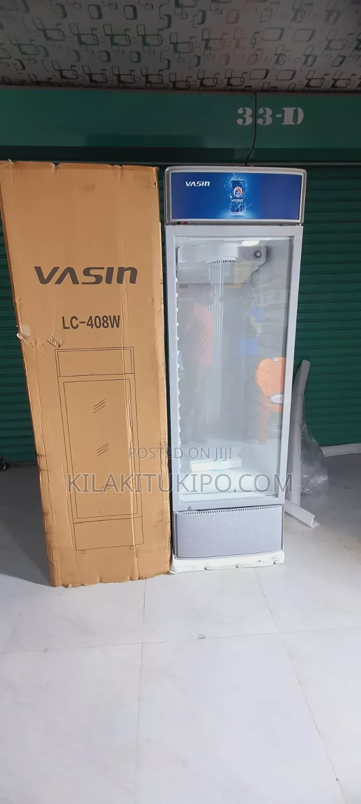 400l Vasin Show Case Beverage Refrigerator