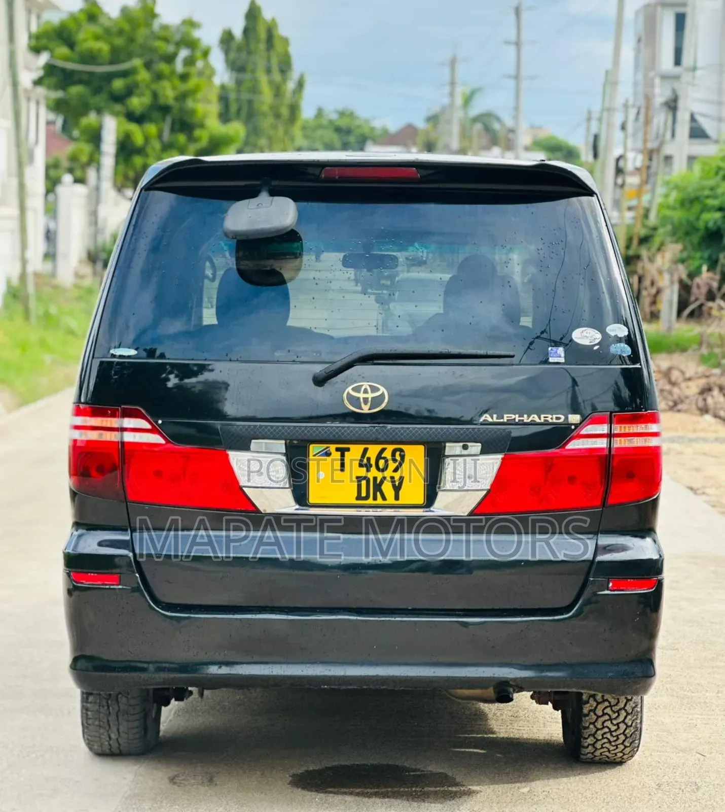 Toyota Alphard 2.4 Petrol AWD 2005 Black
