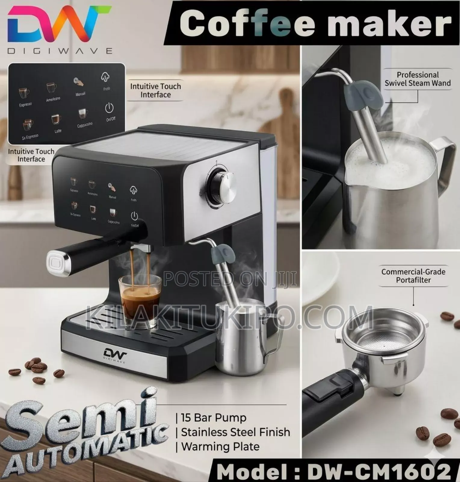 Semi Automatic Coffee Maker