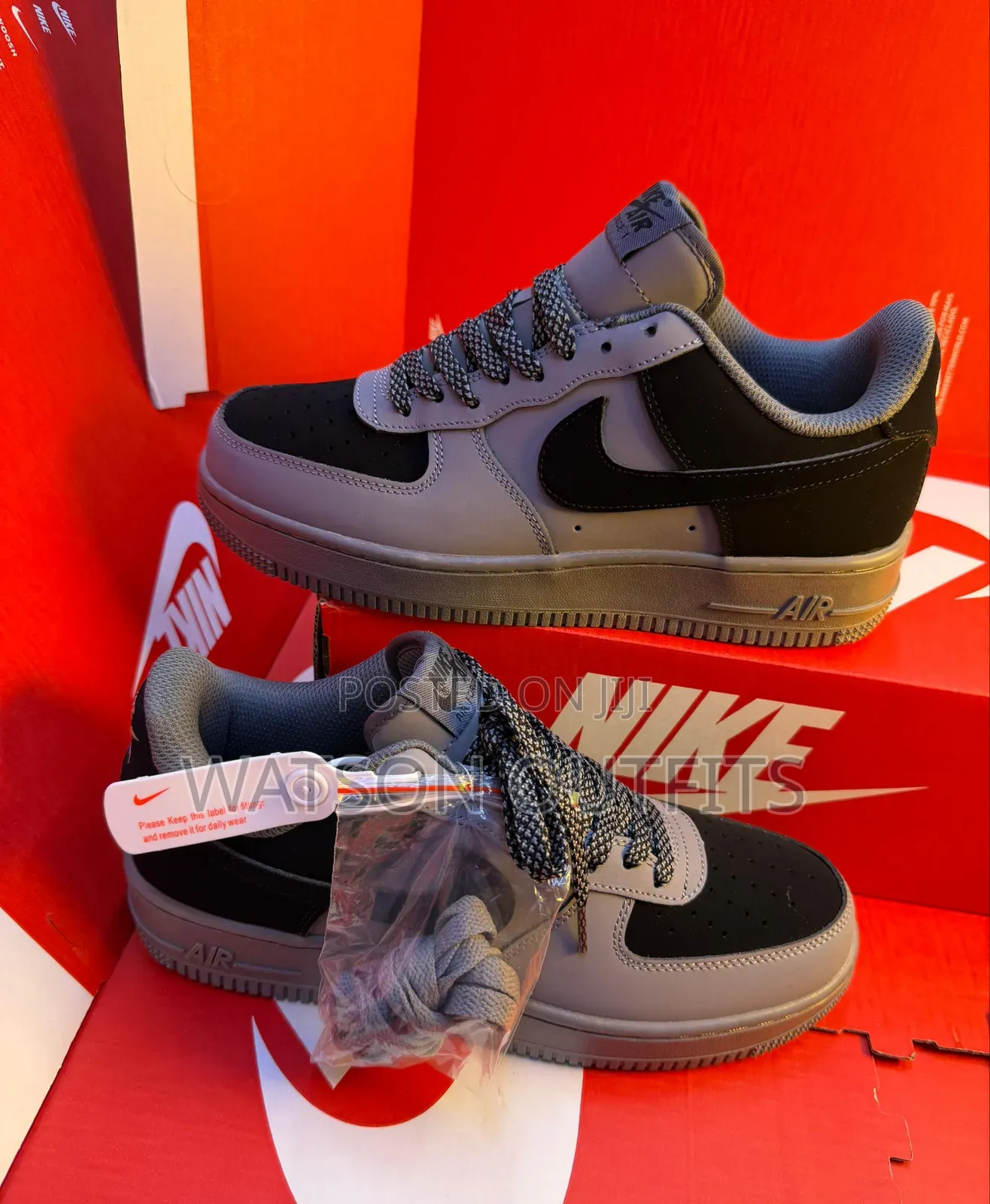 Men's Leather Shoes 2 Rare Colours Nike Airforce 1 Brand New