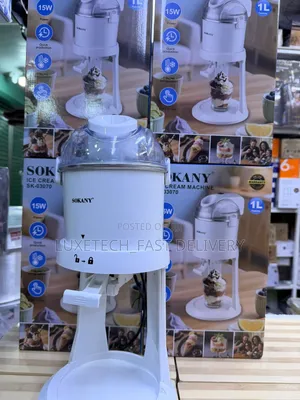 Sokany Sk-03070 Mini Ice Cream Maker Homemade Soft-Serve Desserts