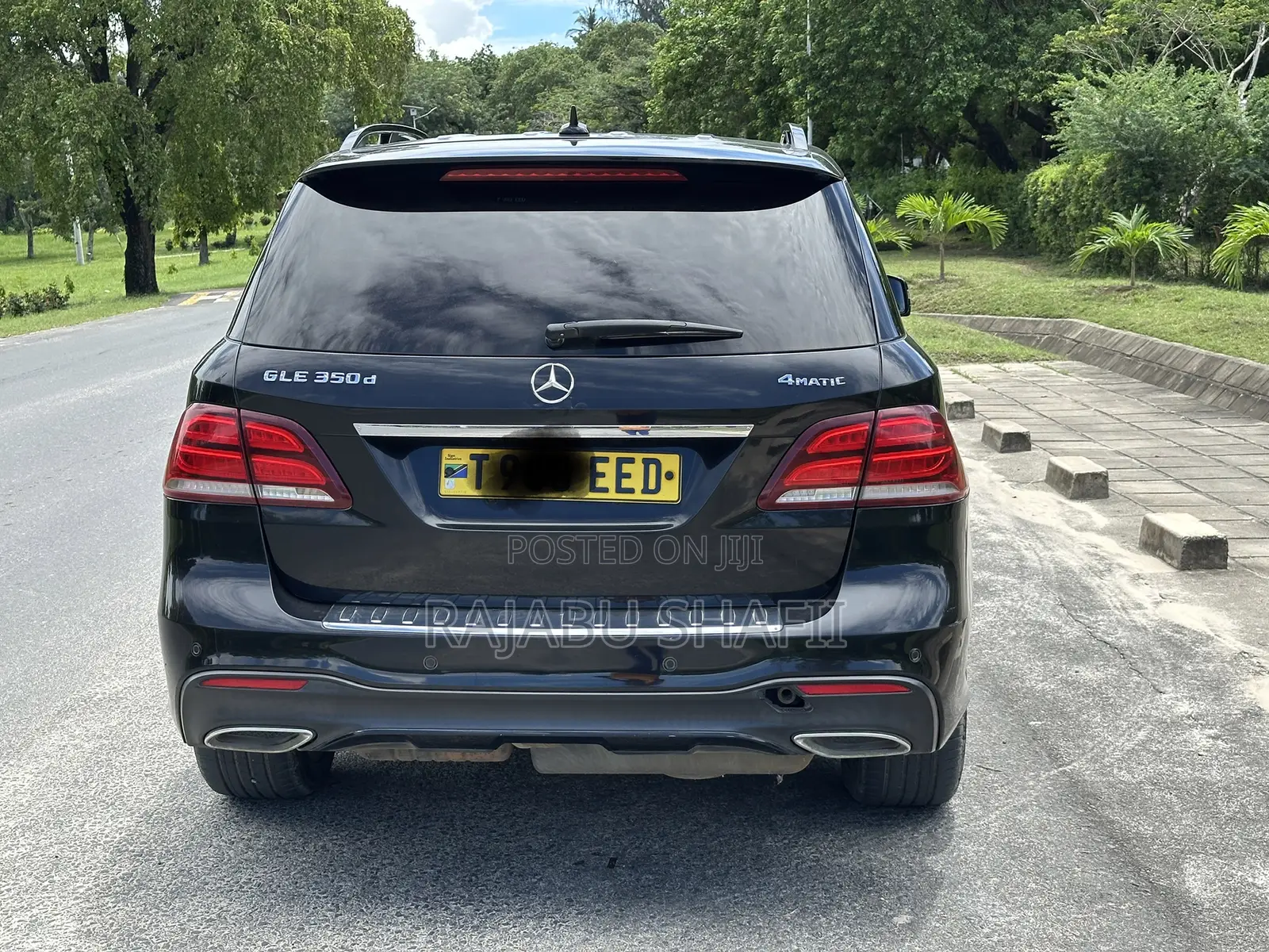 Mercedes-Benz GLE-Class GLE 350d 4MATIC 2017 Black
