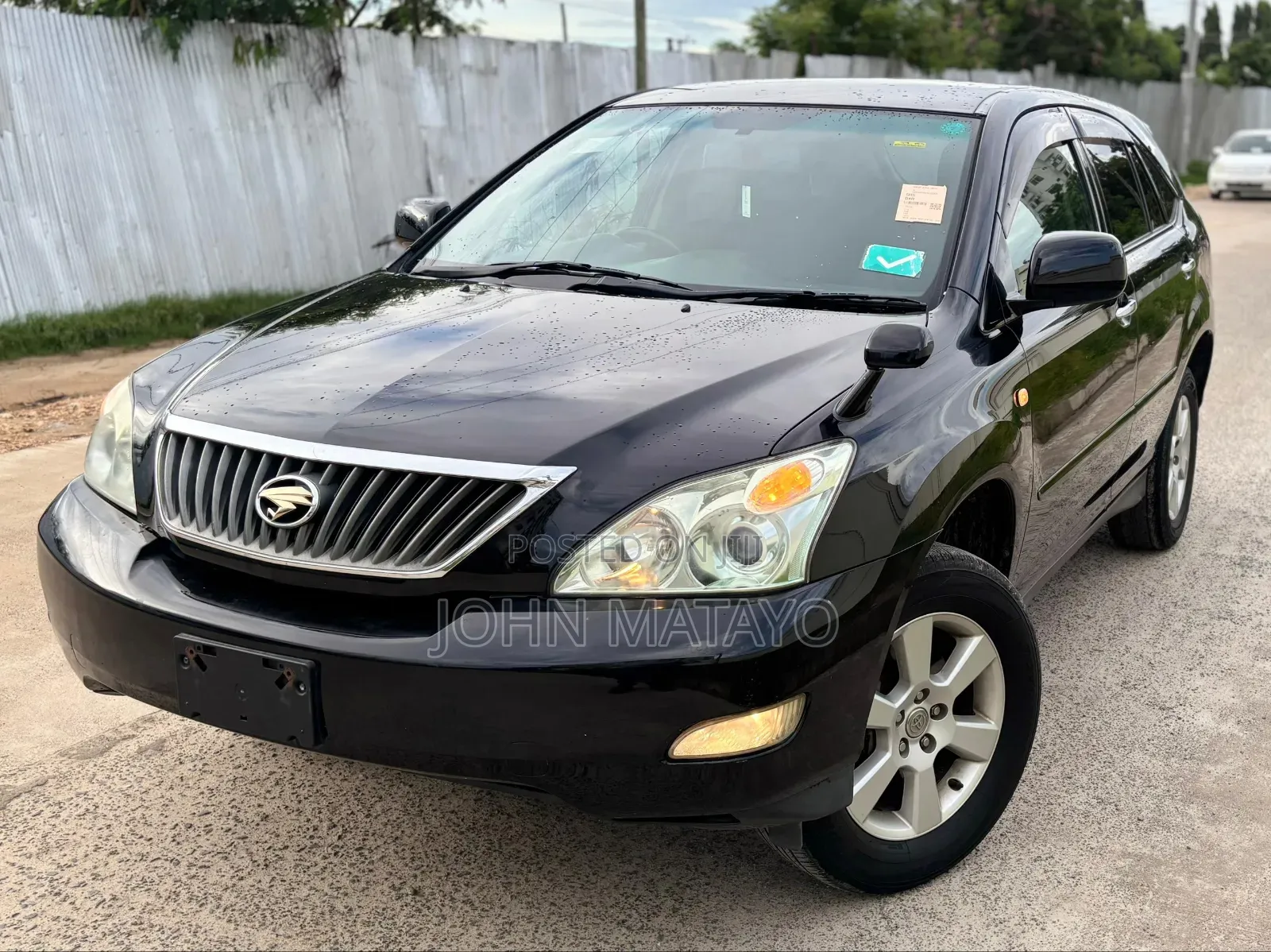 Toyota Harrier 2007 Black