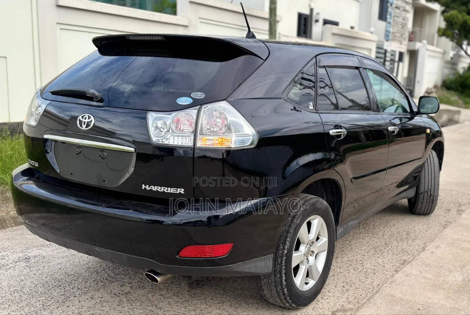 Toyota Harrier 2007 Black