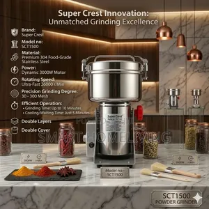 Super Crest Powder Grinder 1.5kg