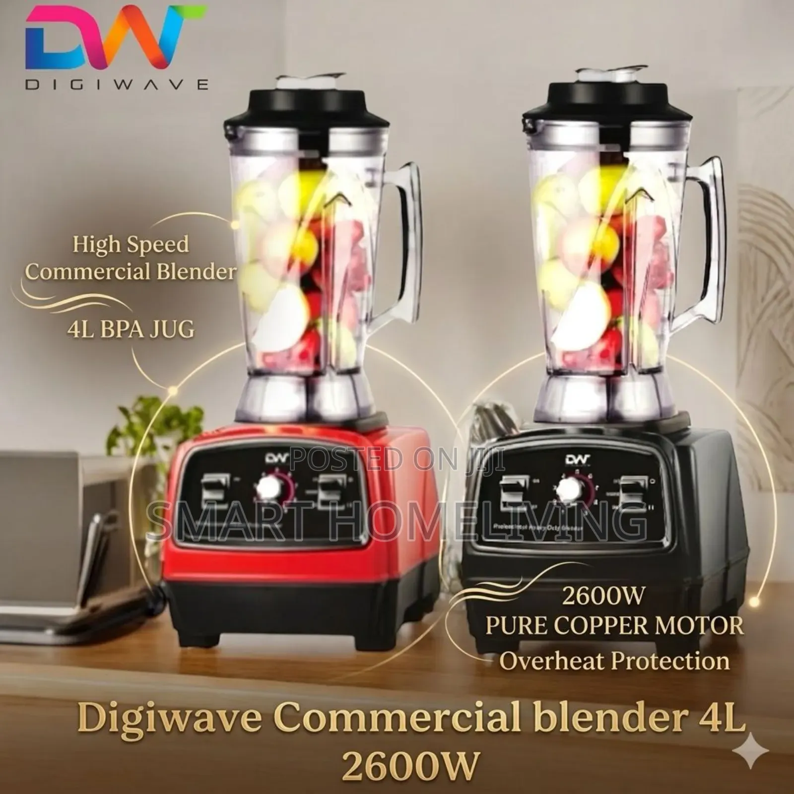 Digiwave Commercial Blender 4l