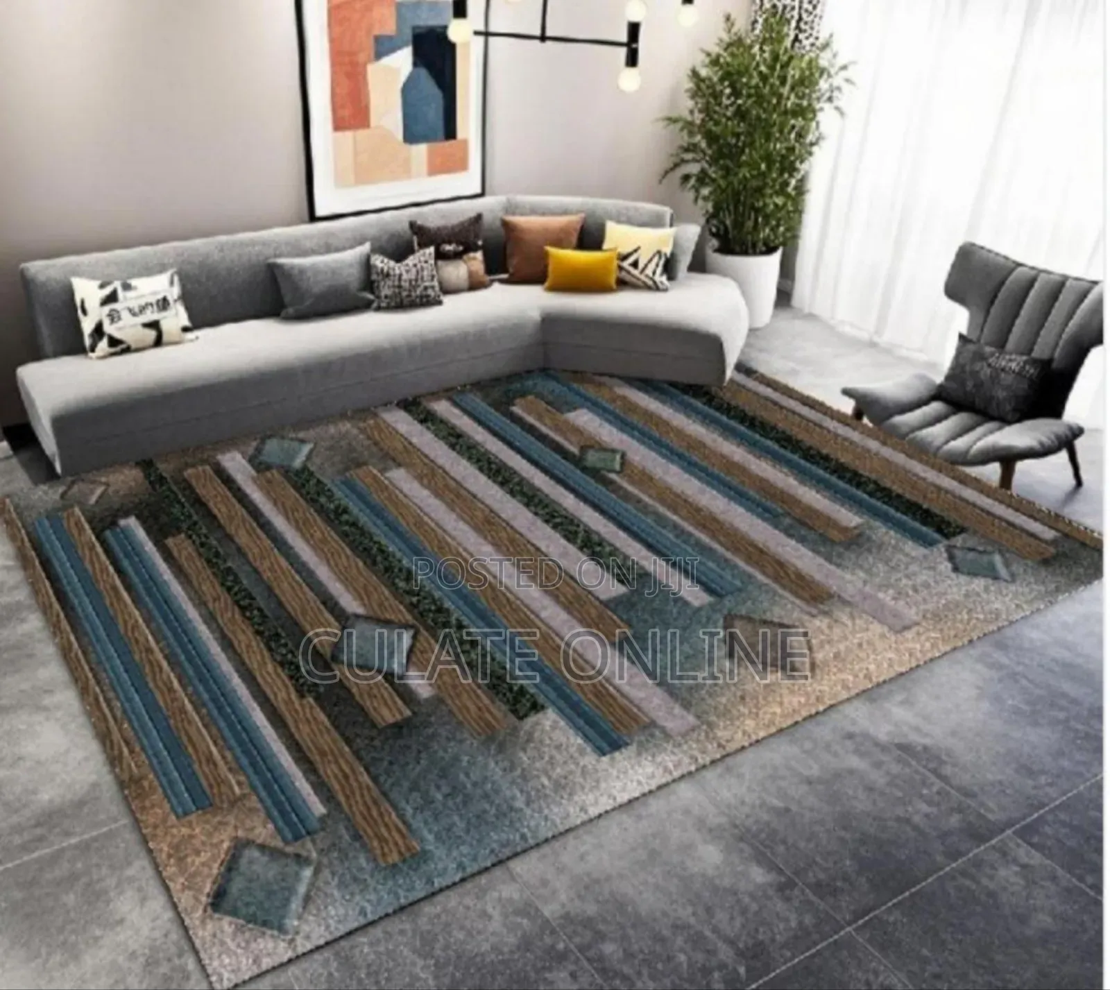 7ft × 8ft 3d Carpets