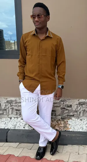 Casual Shirt-High Quality|Sizes: M, L, Xl, 2xl, 3xl Bei TZS 45,000